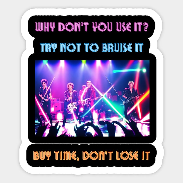 Duran Duran The Reflex Merch Sticker by Seligs Music